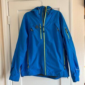 Eddie Bauer First Ascent Men's Sz L Blue Heyburn 2.0 Ski Jacket Waterproof
